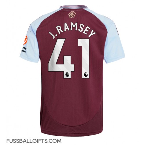 Aston Villa Jacob Ramsey #41 Fußballbekleidung Heimtrikot 2024-25 Kurzarm